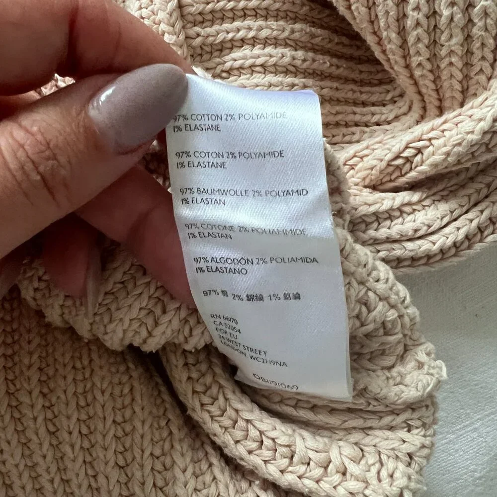 Free People Emmy Mock Neck Ribbed Sweater